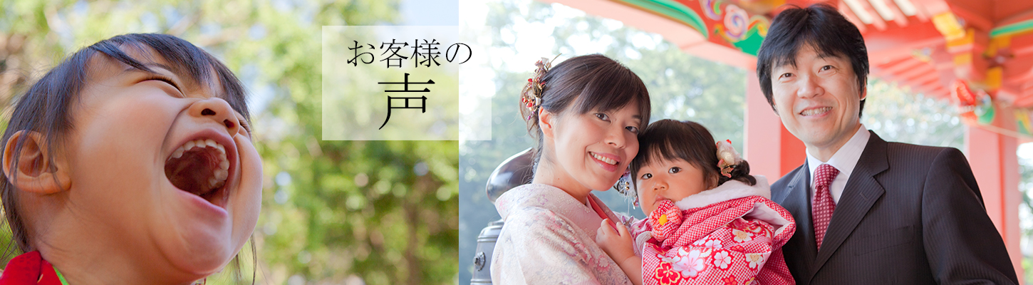 神社に出張撮影した七五三写真